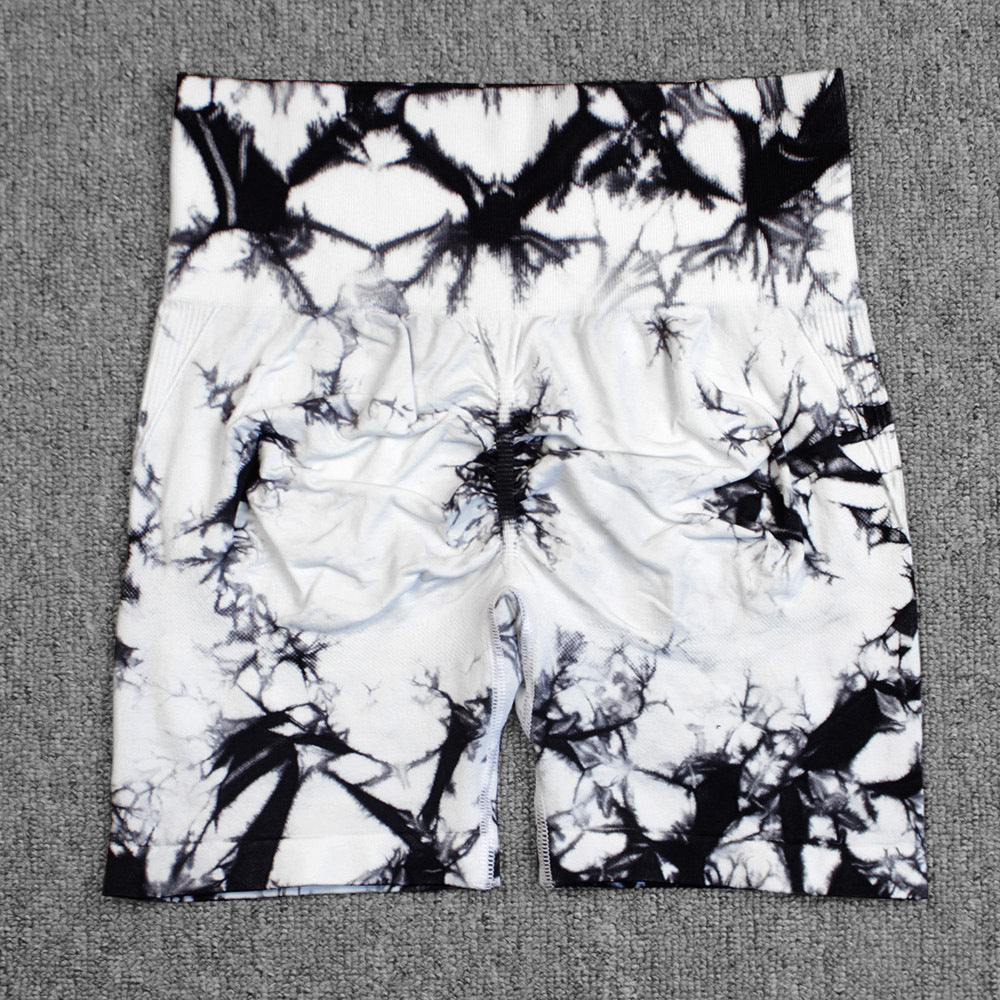 Rohza Tie Dye Booty Shorts