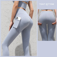 Rohza Seamless Gym Leggings With Pockets