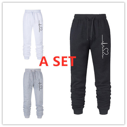 Rohza Heart Beat Loose Joggers