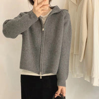 Rohza Zipper Cardigan