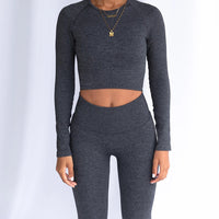 Rohza Ribbed Seamless 2 Piece