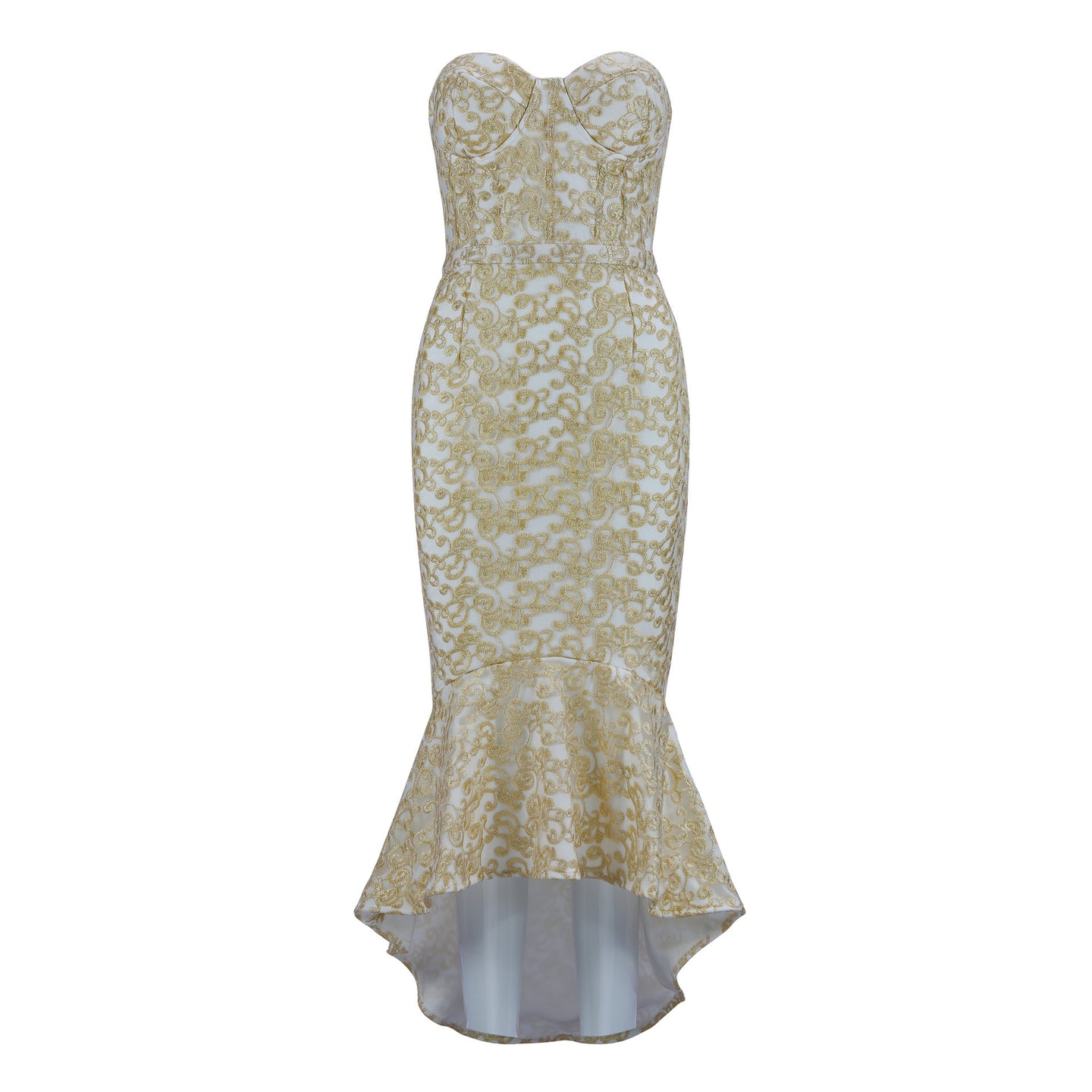 Rohza Fishtail Midi Dress