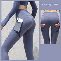 Rohza Seamless Gym Leggings With Pockets