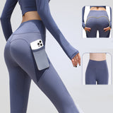 Rohza Seamless Gym Leggings With Pockets