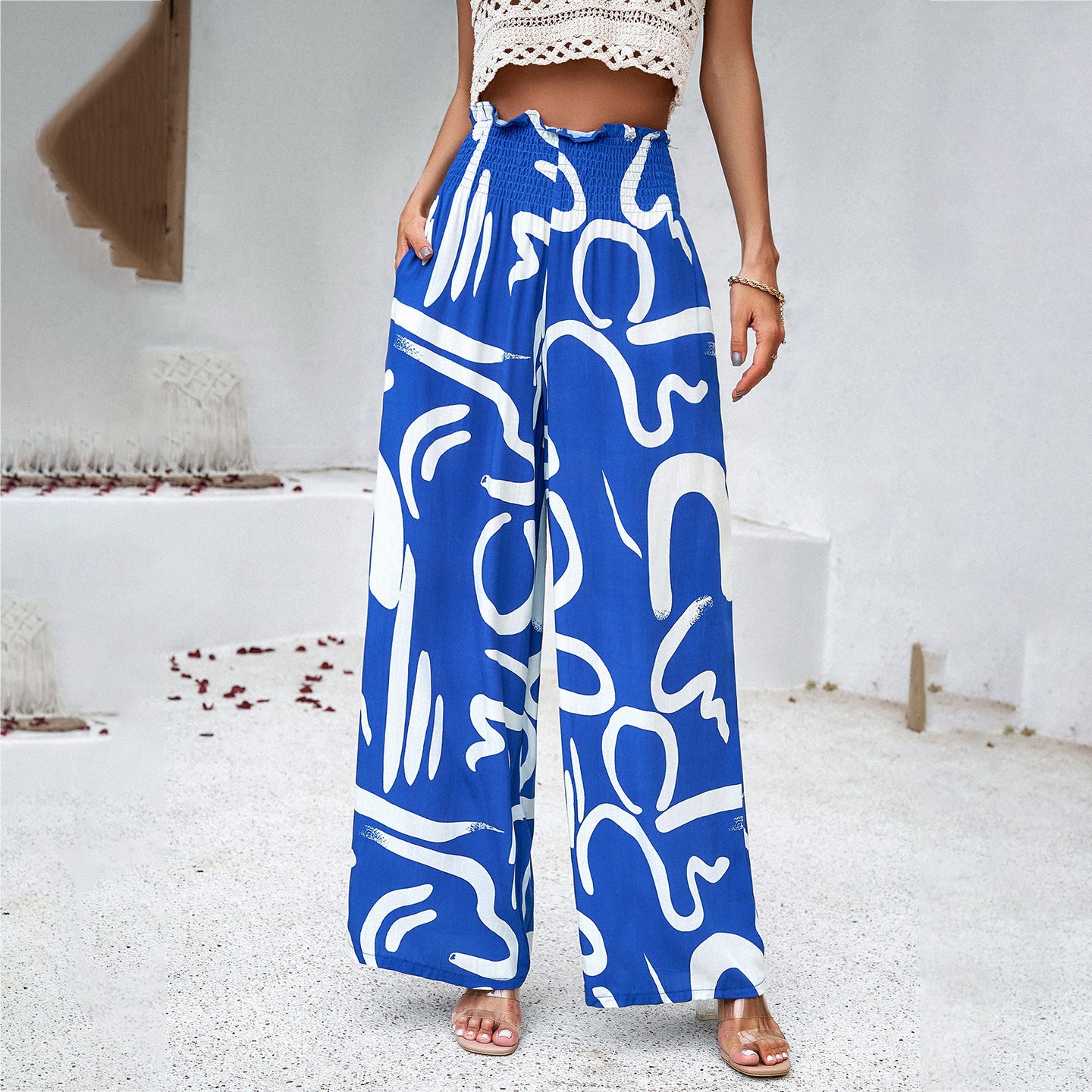 Rohza Printed Trousers