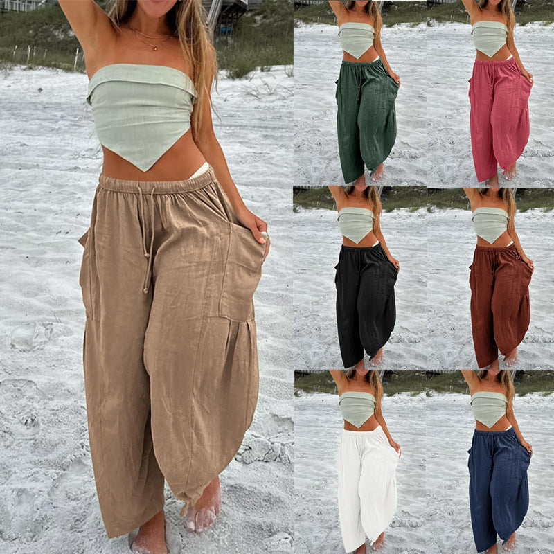 Rohza Wide Leg Summer Pants