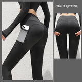 Rohza Seamless Gym Leggings With Pockets