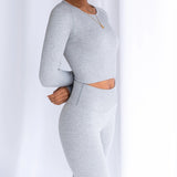 Rohza Ribbed Seamless 2 Piece