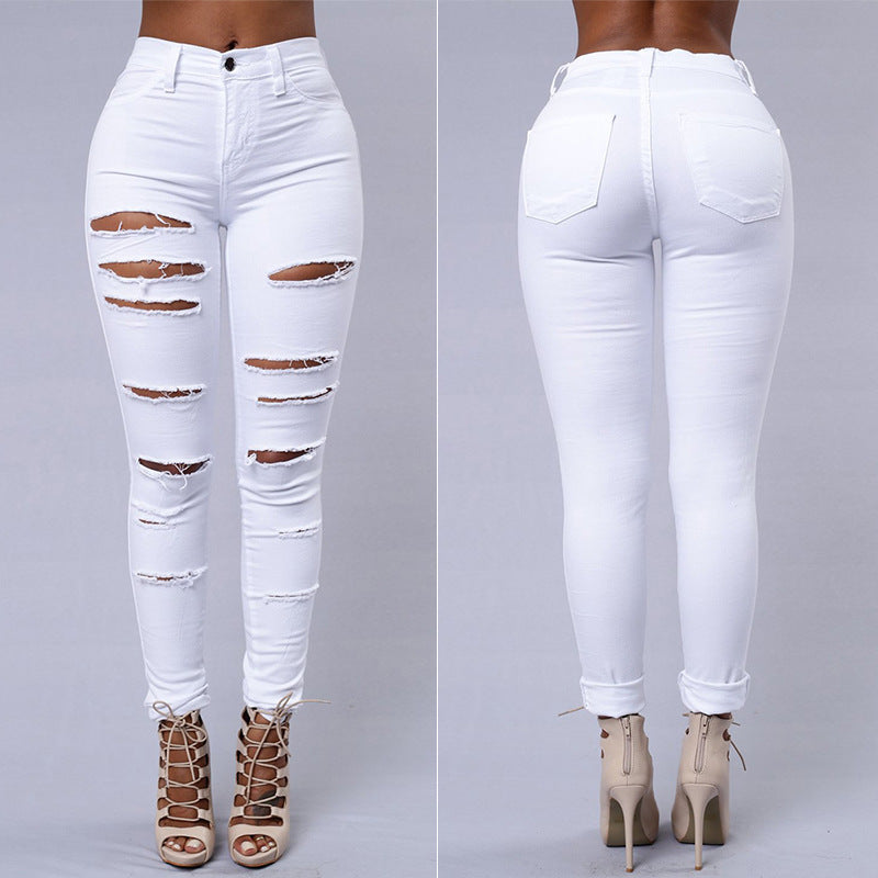 Rohza Skinny Ripped Jeans